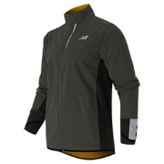 New Balance Windblocker Jacket Slate Green with Gold L58k9369